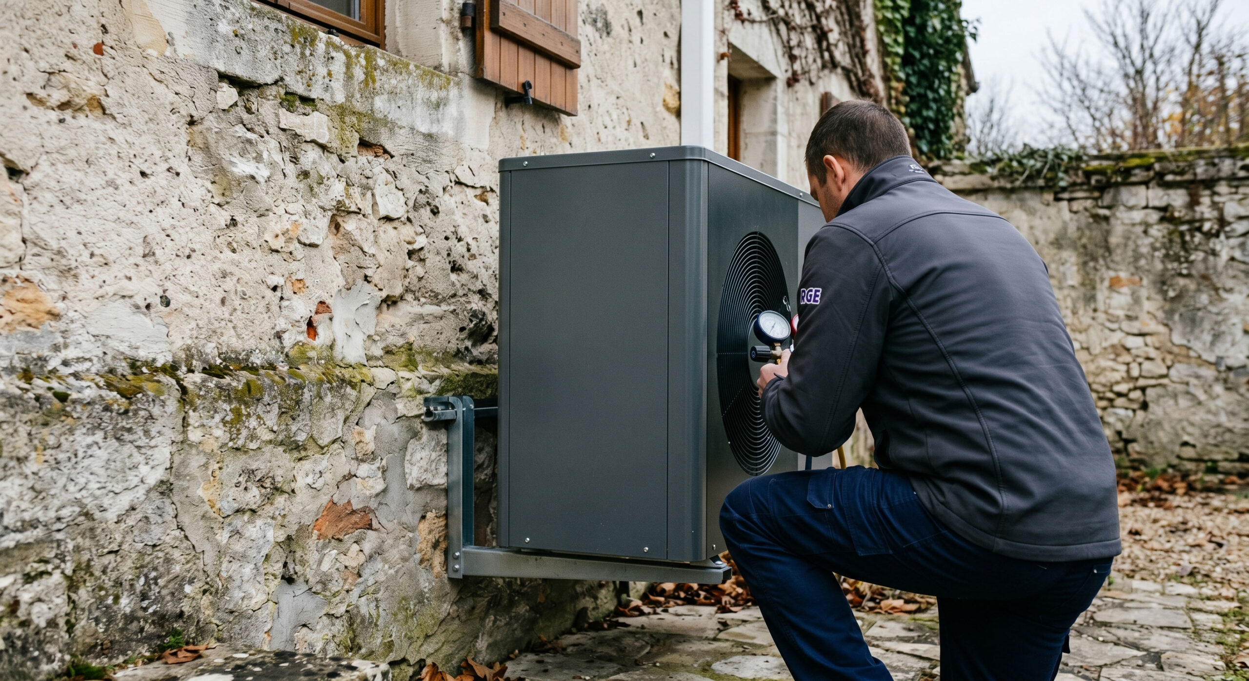 Installation de pompe à chaleur à Bourges